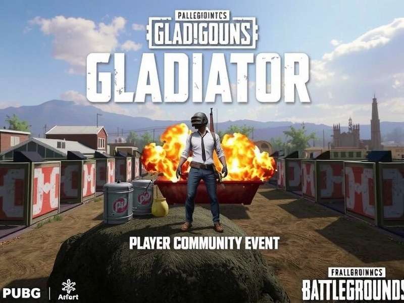 Player Community Event in PUBG Gladiator